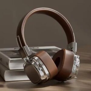 Retro-Style Wireless Headphones